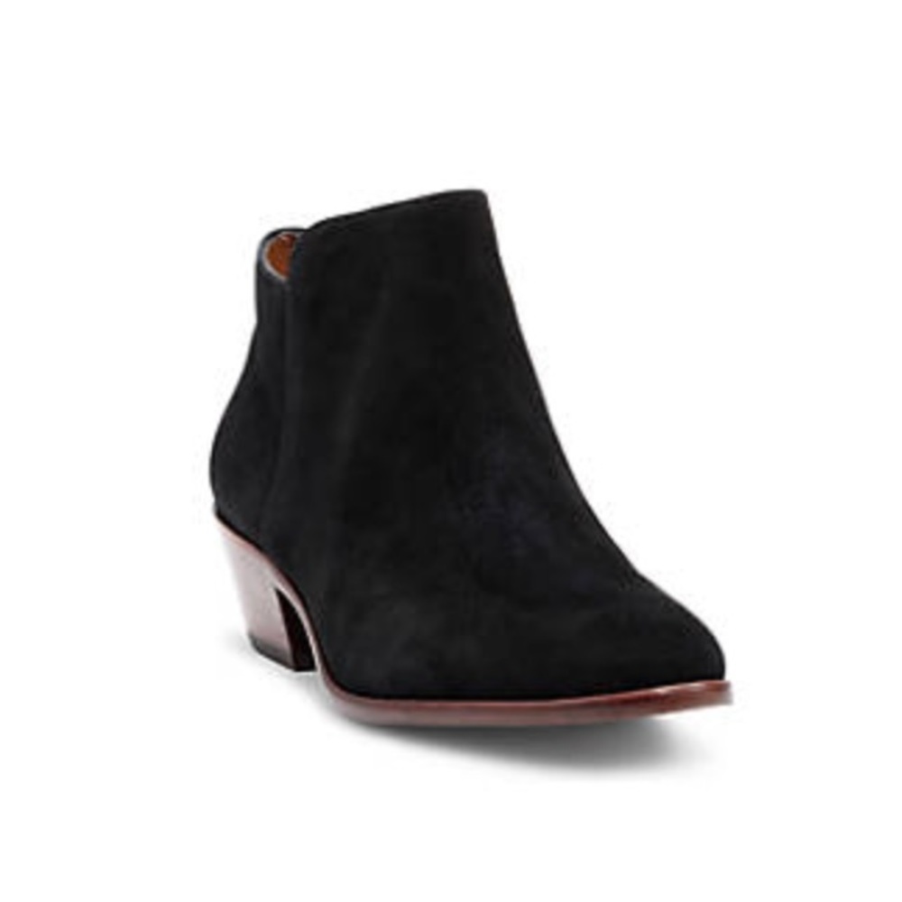 Sam Edelman Petty Ankle Bootie in black suede